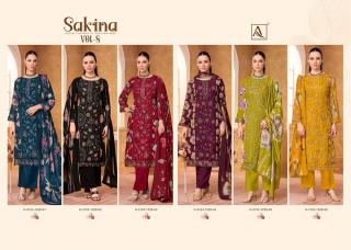 Alok suit sakina 8 best wholesale dress materials in hyderabad